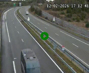 <h2>Caméra autoroute A75 à hauteur de la sortie 49 Le Caylar en direction de Montpellier</h2>