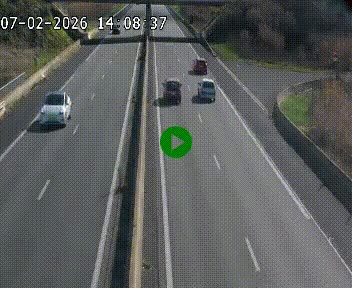 Caméra autoroutière France - A75, Cazouls d'Hérault, en direction de Béziers