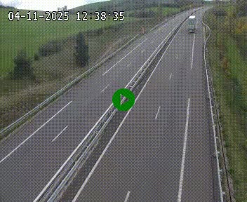 <h2>Caméra autoroutière France - A75, Montalies, à hauteur de Séverac-le-Chateau, en direction du viaduc de Millau</h2>