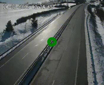 <h2>Caméra autoroutière France - A75, Montalies, à hauteur de Séverac-le-Chateau, en direction du viaduc de Millau</h2>