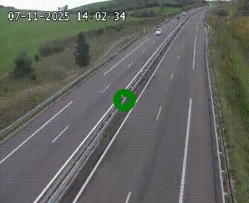 <h2>Caméra autoroutière France - A75, Montalies, à hauteur de Séverac-le-Chateau, en direction du viaduc de Millau</h2>