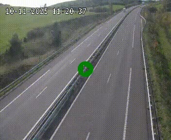 <h2>Caméra autoroutière France - A75, Montalies, à hauteur de Séverac-le-Chateau, en direction du viaduc de Millau</h2>