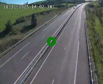 <h2>Caméra autoroutière France - A75, Montalies, à hauteur de Séverac-le-Chateau, en direction du viaduc de Millau</h2>