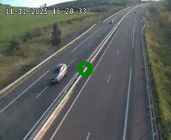 <h2>Caméra autoroutière France - A75, Montalies, à hauteur de Séverac-le-Chateau, en direction du viaduc de Millau</h2>