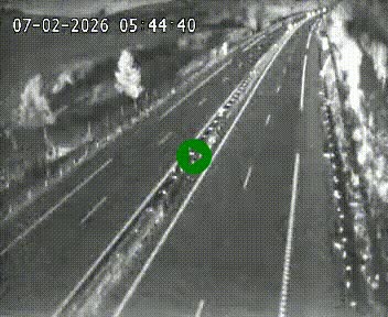 Caméra autoroutière France - A75, Montalies, à hauteur de Séverac-le-Chateau, en direction du viaduc de Millau