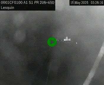 <h2>Webcam autoroute A1 à hauteur de Lesquin. Vue orientée vers Lille</h2>