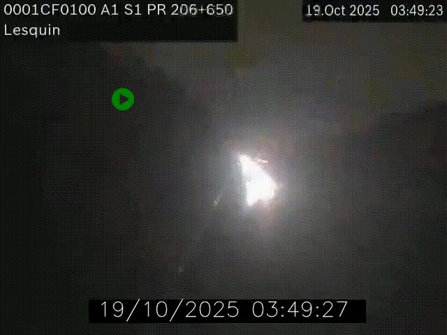 <h2>Webcam autoroute A1 à hauteur de Lesquin. Vue orientée vers Lille</h2>