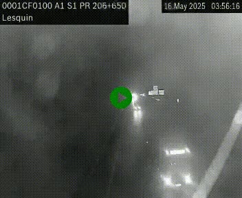<h2>Webcam autoroute A1 à hauteur de Lesquin. Vue orientée vers Lille</h2>