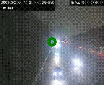 <h2>Webcam autoroute A1 à hauteur de Lesquin. Vue orientée vers Lille</h2>