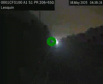 <h2>Webcam autoroute A1 à hauteur de Lesquin. Vue orientée vers Lille</h2>