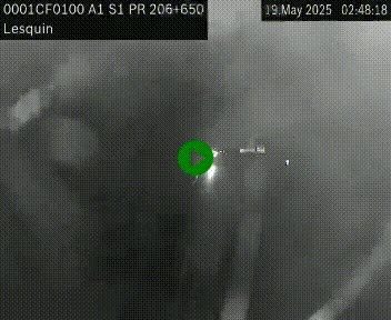 <h2>Webcam autoroute A1 à hauteur de Lesquin. Vue orientée vers Lille</h2>