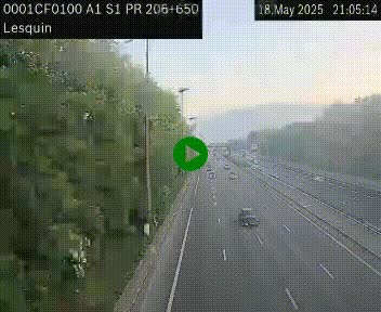 <h2>Webcam autoroute A1 à hauteur de Lesquin. Vue orientée vers Lille</h2>