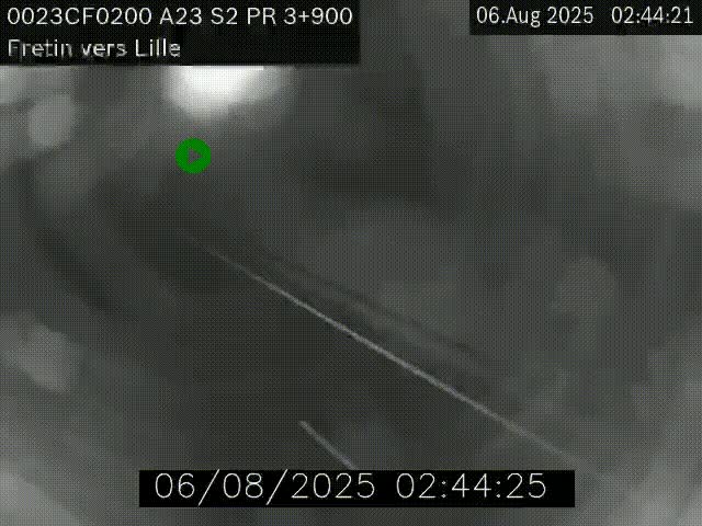 <h2>Webcam autoroute A23 à hauteur de Fretin. Vue orientée vers Lille</h2>