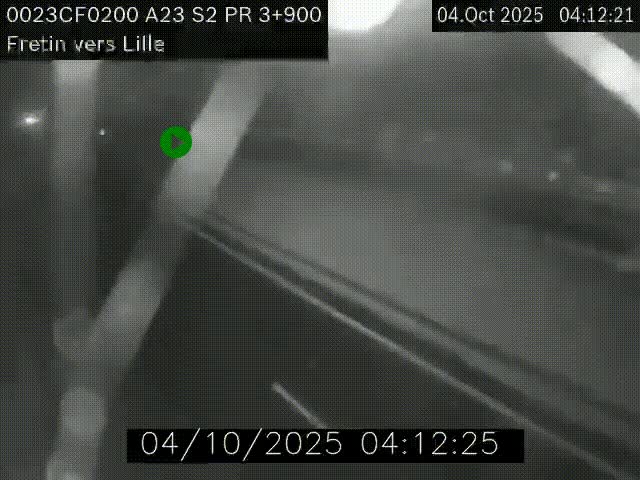 <h2>Webcam autoroute A23 à hauteur de Fretin. Vue orientée vers Lille</h2>