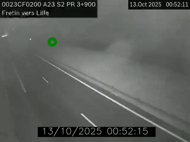 <h2>Webcam autoroute A23 à hauteur de Fretin. Vue orientée vers Lille</h2>