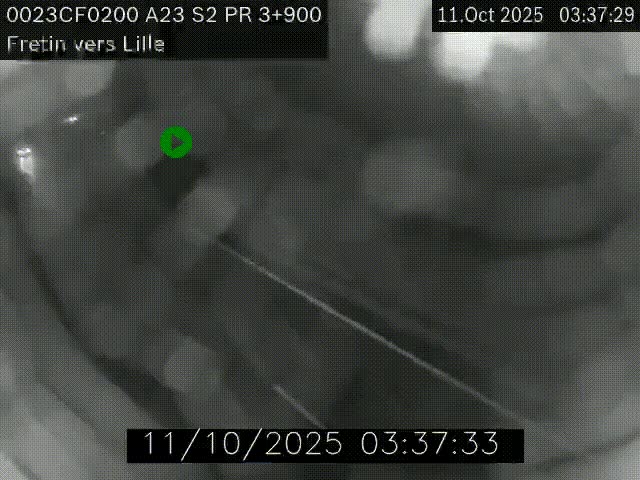 <h2>Webcam autoroute A23 à hauteur de Fretin. Vue orientée vers Lille</h2>