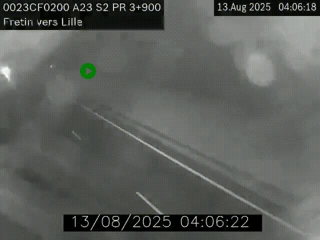 <h2>Webcam autoroute A23 à hauteur de Fretin. Vue orientée vers Lille</h2>