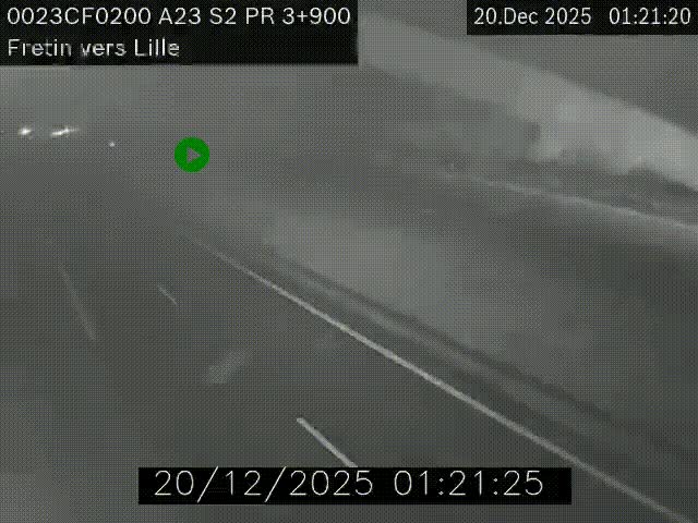 <h2>Webcam autoroute A23 à hauteur de Fretin. Vue orientée vers Lille</h2>