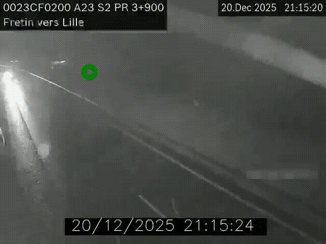 <h2>Webcam autoroute A23 à hauteur de Fretin. Vue orientée vers Lille</h2>