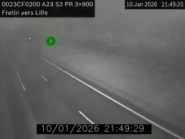 <h2>Webcam autoroute A23 à hauteur de Fretin. Vue orientée vers Lille</h2>