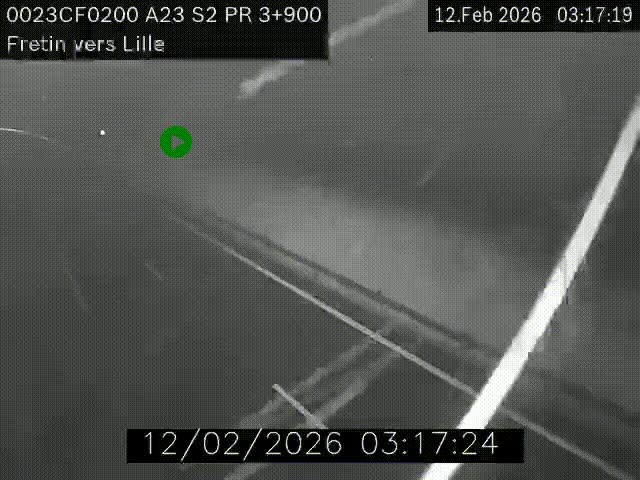 <h2>Webcam autoroute A23 à hauteur de Fretin. Vue orientée vers Lille</h2>