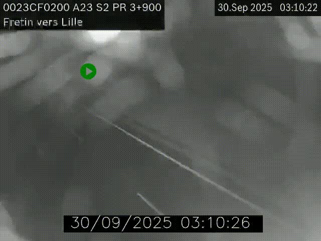 <h2>Webcam autoroute A23 à hauteur de Fretin. Vue orientée vers Lille</h2>
