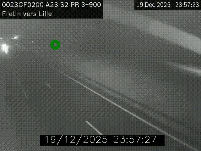 <h2>Webcam autoroute A23 à hauteur de Fretin. Vue orientée vers Lille</h2>