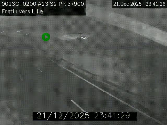 <h2>Webcam autoroute A23 à hauteur de Fretin. Vue orientée vers Lille</h2>