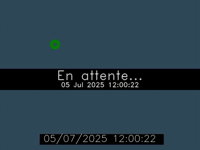 Webcam autoroute A2 à Valenciennes. Vue orientée vers Maubeuge et Mons (Belgique)