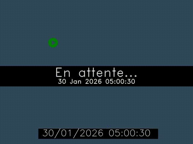 <h2>Webcam A16 juste après l'aire de repos d'Offekerque à Guemps. Vue orientée vers Calais</h2>