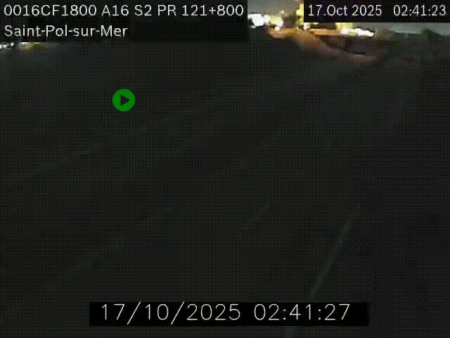 <h2>Webcam autoroute A16 à proximité de Dunkerque, à hauteur de la sortie Saint-Pol-sur-Mer. Vue orientée vers Calais</h2>