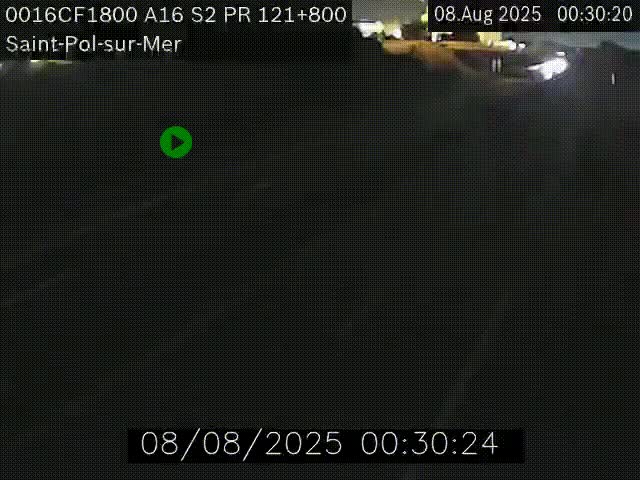 <h2>Webcam autoroute A16 à proximité de Dunkerque, à hauteur de la sortie Saint-Pol-sur-Mer. Vue orientée vers Calais</h2>