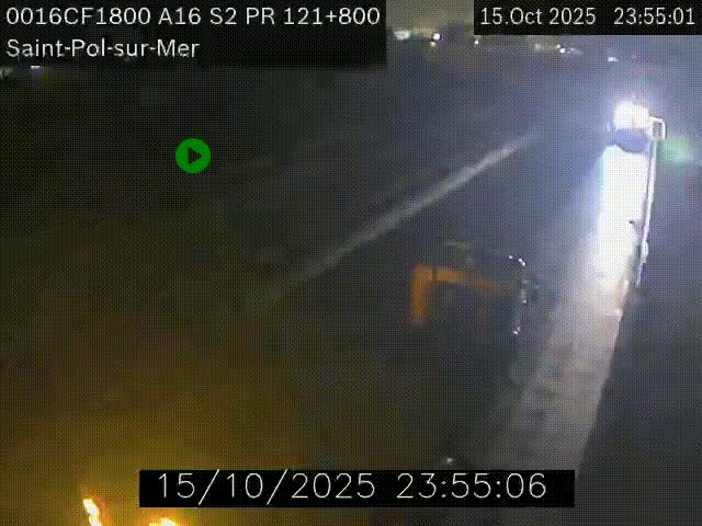 <h2>Webcam autoroute A16 à proximité de Dunkerque, à hauteur de la sortie Saint-Pol-sur-Mer. Vue orientée vers Calais</h2>