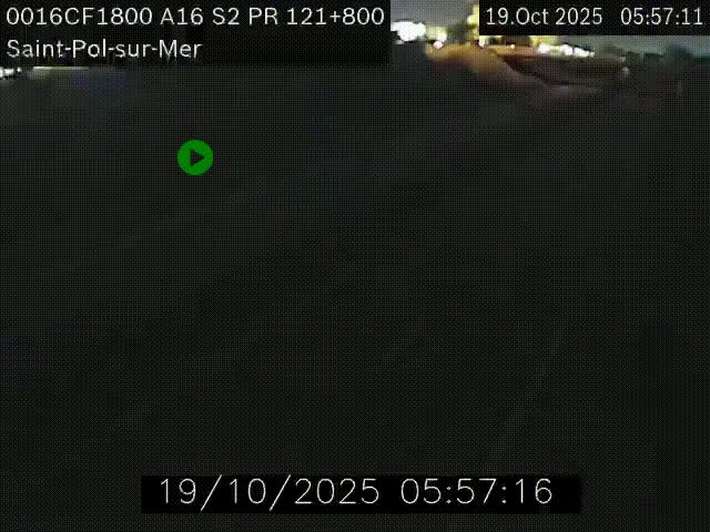 <h2>Webcam autoroute A16 à proximité de Dunkerque, à hauteur de la sortie Saint-Pol-sur-Mer. Vue orientée vers Calais</h2>