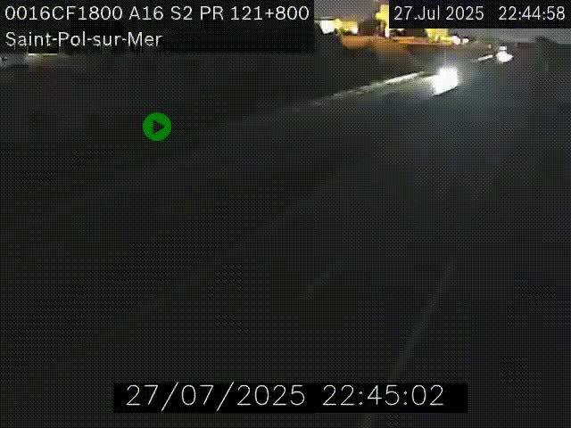 <h2>Webcam autoroute A16 à proximité de Dunkerque, à hauteur de la sortie Saint-Pol-sur-Mer. Vue orientée vers Calais</h2>