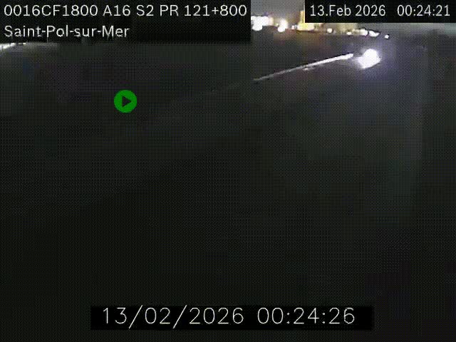 <h2>Webcam autoroute A16 à proximité de Dunkerque, à hauteur de la sortie Saint-Pol-sur-Mer. Vue orientée vers Calais</h2>