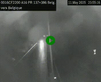 <h2>Webcam à la frontière franco-belge au niveau de Bray-Dunes/De-Panne sur l'autoroute A16. Vue orientée vers la Belgique</h2>