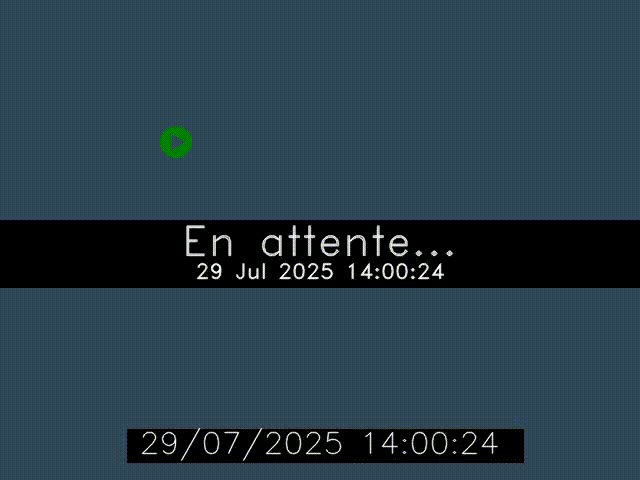 Webcam autoroute A25 (N225) à hauteur de Bergues (Bierne). Vue orientée vers Dunkerque.