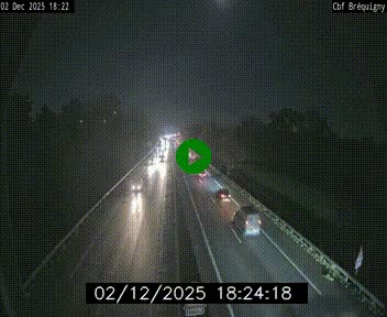 <h2>Webcam sur le périphérique de Rennes (N136) à hauteur du quartier Bréquigny, au sud de la ville</h2>