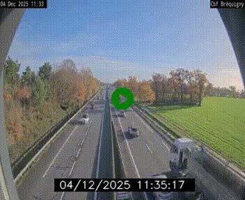 <h2>Webcam sur le périphérique de Rennes (N136) à hauteur du quartier Bréquigny, au sud de la ville</h2>