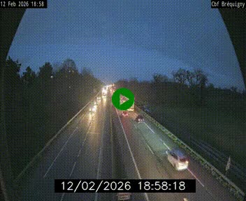 <h2>Webcam sur le périphérique de Rennes (N136) à hauteur du quartier Bréquigny, au sud de la ville</h2>