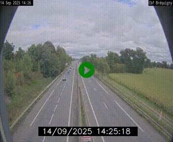 <h2>Webcam sur le périphérique de Rennes (N136) à hauteur du quartier Bréquigny, au sud de la ville</h2>