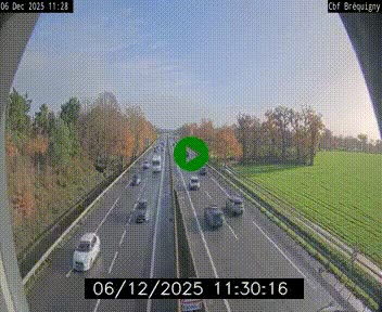 <h2>Webcam sur le périphérique de Rennes (N136) à hauteur du quartier Bréquigny, au sud de la ville</h2>