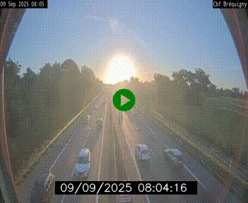 <h2>Webcam sur le périphérique de Rennes (N136) à hauteur du quartier Bréquigny, au sud de la ville</h2>