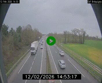 <h2>Webcam sur le périphérique de Rennes (N136) à hauteur du quartier Bréquigny, au sud de la ville</h2>