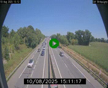 <h2>Webcam sur le périphérique de Rennes (N136) à hauteur du quartier Bréquigny, au sud de la ville</h2>