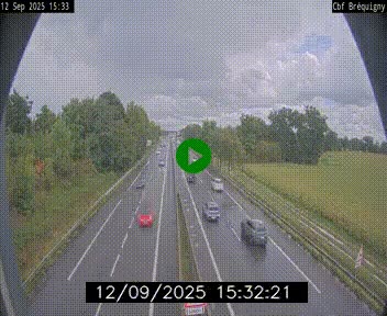<h2>Webcam sur le périphérique de Rennes (N136) à hauteur du quartier Bréquigny, au sud de la ville</h2>