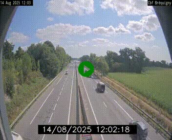 <h2>Webcam sur le périphérique de Rennes (N136) à hauteur du quartier Bréquigny, au sud de la ville</h2>