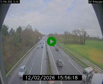 <h2>Webcam sur le périphérique de Rennes (N136) à hauteur du quartier Bréquigny, au sud de la ville</h2>