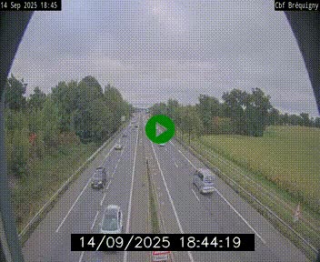 <h2>Webcam sur le périphérique de Rennes (N136) à hauteur du quartier Bréquigny, au sud de la ville</h2>